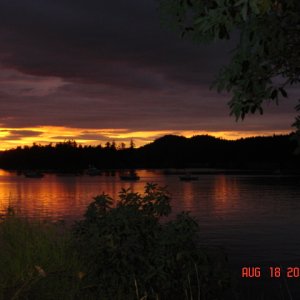 Sunset 
Winter Cove