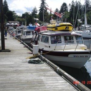 C-Dorys docked at 
Genoa Bay Marina