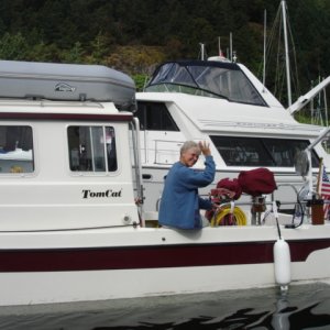 Janet on DREAMER
  Genoa Bay