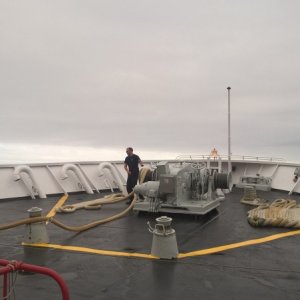 Casting off in Port Angeles on the Coho to Victoria.