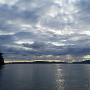 Washington Park at dusk
