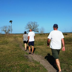 23.) Walking the trails along the Econlockhatchee River.