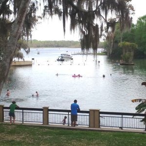28.) Salt Springs off of Northwest end Lake George.