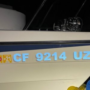Media 'More reflecting' in album 'New name and license stickers - from BoatUS'