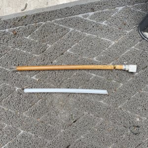 Media 'rotted fuel tank pickup tube' in album 'remove fuel hose from tank with blow dryer and leverage'