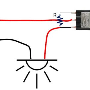 Media 'Single light dimming schematic' in album 'Modified USB chart light'