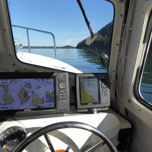 Nice and calm along the East side of Cypress.  Eagle Harbor was full, heading south to check out Cypress Head
