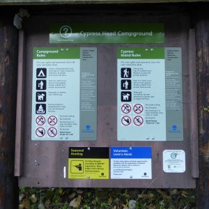 Campground rules