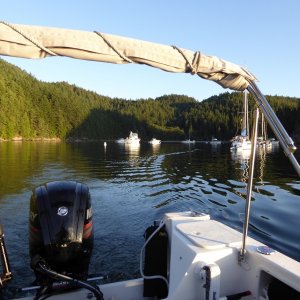 Media 'Departing a peaceful Eagle Harbor on Sunday morning' in album 'Friday afternoon launch, July 13 2018'
