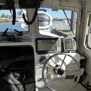 Back at the marina, only about 30 nm on this trip, but a relaxing 30 nm it was!