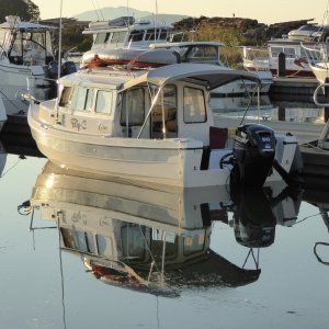 Trying to stay cool at a busy marina on a hot Sunday night in July. Will be heading back out Tuesday for another week, after 2 short days in town working.