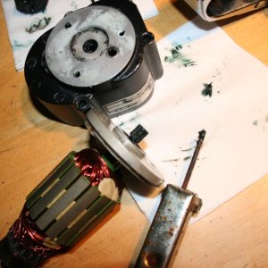 motor with corrossion