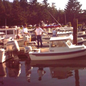 14\' C-Dory at Blakely Island July 17, 2004