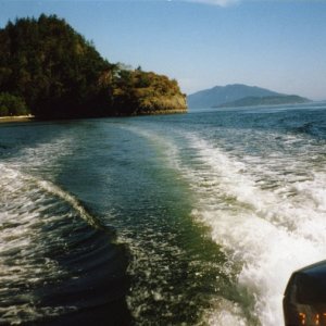 (Joe & Ruth) On the way to Blakely via Decatur Island