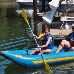 (Kay) Tiffany & Fred going for a spin in his other boat!