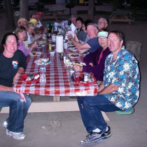 Din-Din from the North featuring Merry & Phil from No Pressure, backed by Judy from Journey On