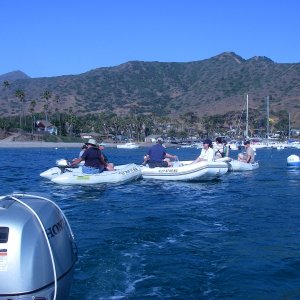 Start of Dinghy Ride