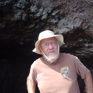 Boris, the Man in the cave, or our C-Dory Cave Man!