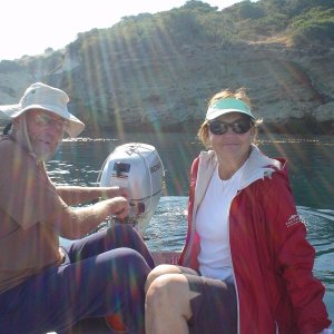 Commandant Boris and Captain Judy, heading to the cave!