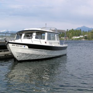 Media 'Made it back...after engine or fuel issues.' in album 'Maiden voyage.  IT FLOATS!'