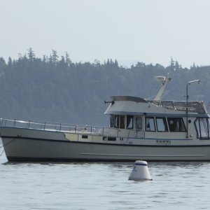 A not often seen larger Camano Marine trawler