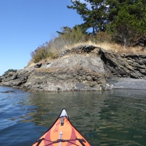 Approaching Cone Island