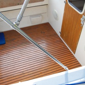 1994 Hunkydory...with wood floor boards.