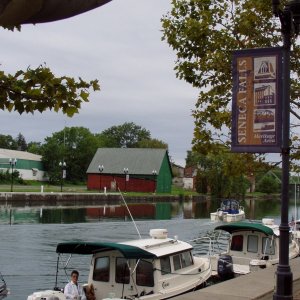 Docked at Historic Seneca Falls, NY: C-Brats Gathering 2006