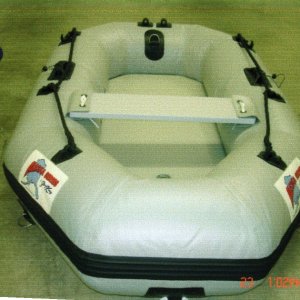 April 2006: Alaska Series
Dinghy fully inflated.