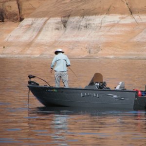 Robbi fishing Oak Canyon