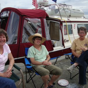 Cathy (C-YA), 
Stacy (C-CHANGE)
Robbi (C-RUN)