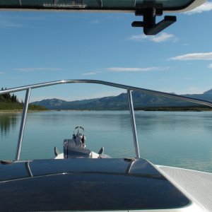 Approaching Lake Labarge