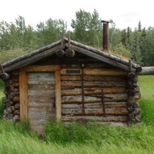 Fort Selkirk cabin