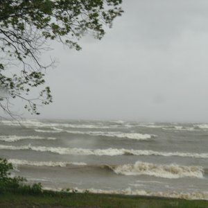 Not so calm on this day