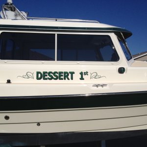 Media 'Just renamed our boat!!' in album 'fins'