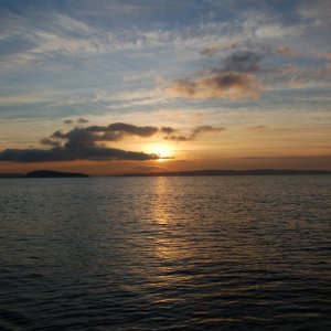 A beautiful ending to a beautiful day.