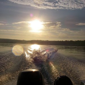 Early morning cruise