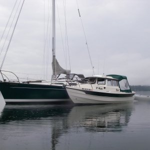 Cozy in the rain at Poulsbo