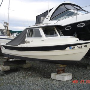 27 Nov 2008 Dagmar's 
1985 C-Dory 16 
'Snow Goose'