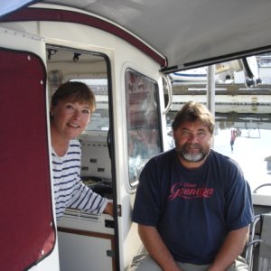 20 Aug 2008 Genoa Bay, GI
Cristi & Neil, Portland OR
RAMBLIN ROSE