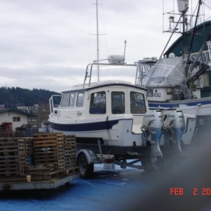 2 Feb 2008 Bellingham
In same yard as MAXIMO,
Rear view of 22 CD.
Doesn't have a name.