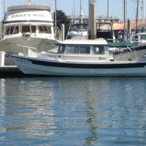 11 Sept 2007 HALCYON
U Dock, Squalicum Harbor
(WILD BLUE's old spot)