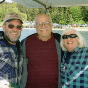 13 May 2006 
   Cornet Bay, WA 
Larry & Nancy (NANCY H) 
  & their friend Ken.