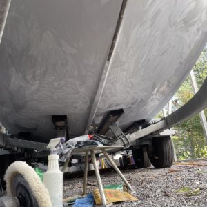 Eight weeks of wet sanding, compounding, and polishing top to bottom