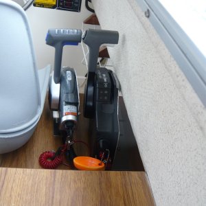 dual controls..

thanks from a fellow brat for the help here and idea