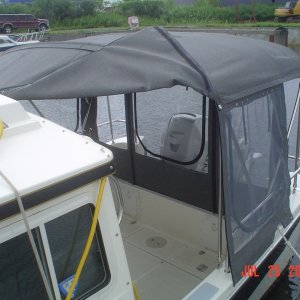 Front of Binimi folds back to allow access
