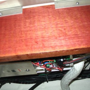 Protection board close up