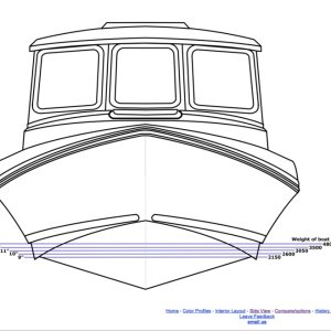 Media 'Marinaut Line Drawings 3 of 5 from http-:www.tolandmarine.com:drawings.html copy' in album 'THE MARINAUT 215 IS NOT A FLAT BOTTOMED BOAT'