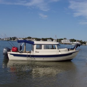 On the beach @ Carrot island across from Beaufort waterfront