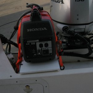 Front view of genarator